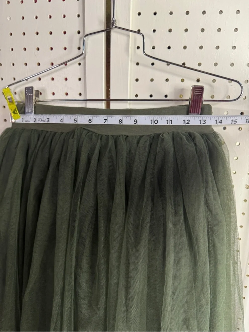Matilda Jane Olive Green Tulle Skirt Girls Size 16 Layered Fairy Ballet Girlie